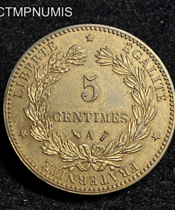 ,MONNAIE,5,CENTIMES,CERES,1890,SUP+,