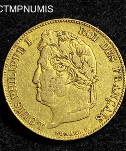 ,MONNAIE,20,FRANCS,OR,LOUIS,PHILIPPE,1834,B,ROUEN,