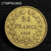 ,MONNAIE,20,FRANCS,OR,LOUIS,PHILIPPE,1843,