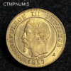 ,MONNAIE,2,CENTIMES,NAPOLEON,1857,W,LILLE,