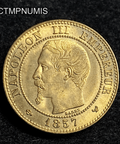 ,MONNAIE,2,CENTIMES,NAPOLEON,1857,W,LILLE,