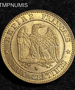 ,MONNAIE,2,CENTIMES,NAPOLEON,1857,W,LILLE,