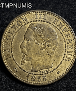 ,MONNAIE,2,CENTIMES,NAPOLEON,1855,MA,MARSEILLE,,SUP,