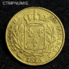 ,MONNAIE,20,FRANCS,OR,LOUIS,XVIII,1815,B,ROUEN,