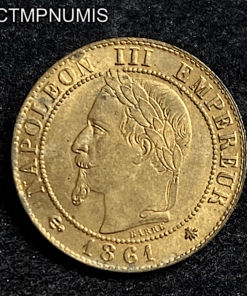 ,MONNAIE,1,CENTIME,NAPOLEON,1861,PARIS,