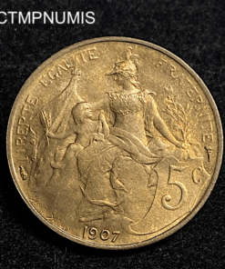 ,MONNAIE,5,CENTIMES,DUPUIS,1907,SPL,