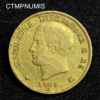 ,MONNAIE,ITALIE,20,LIRE,OR,NAPOLEON,1809,M,MILAN,