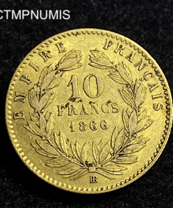 ,MONNAIE,10,FRANCS,OR,NAPOLEON,1863,BB,STRASBOURG,