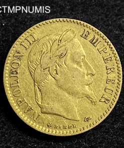 ,MONNAIE,10,FRANCS,OR,NAPOLEON,1863,BB,STRASBOURG,