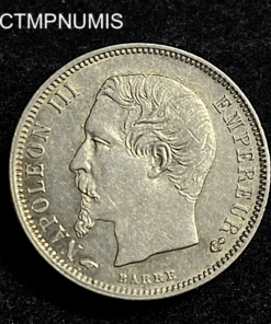 ,MONNAIE,50,CENTIMES,NAPOLEON,1860,SUP,