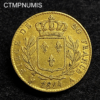 ,MONNAIE,20,FRANCS,OR,LOUIS,XVIII,1814,