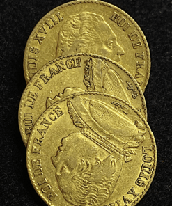 ,MONNAIE,20,FRANCS,OR,LOUIS,XVIII,1815,