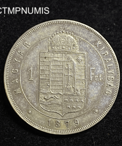 ,MONNAIE,HONGRIE,1,FORINT,ARGENT,1879,