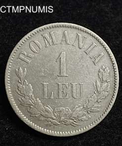 ,MONNAIE,ROUMANIE,1,LEU,ARGENT,1873,