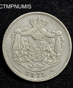 ,MONNAIE,ROUMANIE,1,LEU,ARGENT,1873,