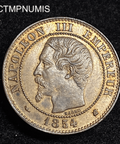 ,MONNAIE,2,CENTIMES,NAPOLEON,1854,K,BORDEAUX,SPL,