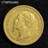 ,MONNAIE,ITALIE,20,LIRE,OR,1860,M,MILAN,