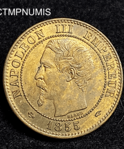 ,MONNAIE,2,CENTIMES,NAPOLEON,1855,MAIN,