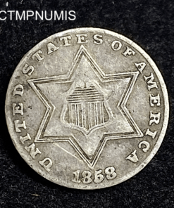 ,MONNAIE,ETATS,UNIS,3,CENTS,1858,