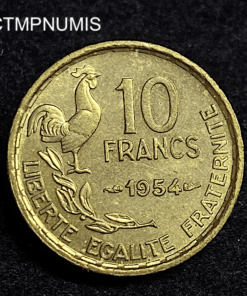 ,MONNAIE,10,FRANCS,GUIRAUD,1954,SUP,