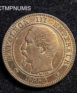 ,MONNAIE,2,CENTIMES,NAPOLEON,1854,