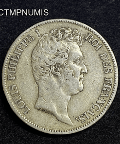 ,MONNAIE,5,FRANCS,ARGENT,LOUIS,PHILIPPE,1831,L,BAYONNE,