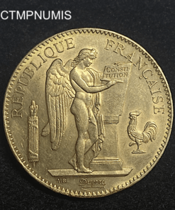 ,MONNAIE,100,FRANCS,OR,GENIE,1906,