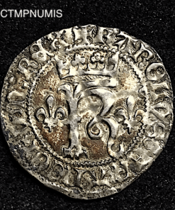 ,MONNAIE,CHARLES,VIII,KADOLUS,ARGENT,TOULOUSE,