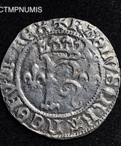 ,MONNAIE,CHARLES,VIII,KADOLUS,ARGENT,TOULOUSE,