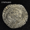 ,MONNAIE,CHARLES,VIII,PETIT,BLANC,ARGENT,TOULOUSE,