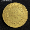 ,MONNAIE,100,FRANCS,OR,GENIE,1879,