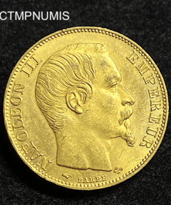 ,MONNAIE,20,FRANCS,OR,NAPOLEON,1857,SUP,