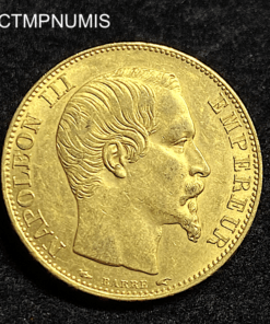 ,MONNAIE,20,FRANCS,OR,NAPOLEON,1854,SUP,