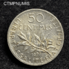 ,MONNAIE,50,CENTIMES,SEMEUSE,1897,