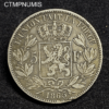,MONNAIE,BELGIQUE,5,FRANCS,ARGENT,1865,