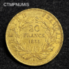 ,MONNAIE,20,FRANCS,OR,NAPOLEON,1855,SUP,
