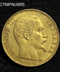 ,MONNAIE,20,FRANCS,OR,NAPOLEON,1855,SUP,