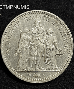 ,MONNAIE,5,FRANCS,ARGENT,HECULE,1848,SUP,