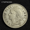 ,MONNAIE,REPUBLIQUE,DOMINICAINE,1/2,PESO,ARGENT,1897,
