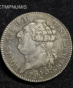,MONNAIE,REVOLUTION,1/2,ECU,3,LIVRES,LOUIS,XVI,1792,SUP,