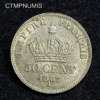 ,MONNAIE,50,CENTIMES,ARGENT,NAPOLEON,1867,