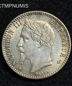 ,MONNAIE,50,CENTIMES,ARGENT,NAPOLEON,1868,