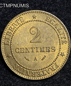 ,MONNAIE,2,CENTIMES,CERES,1883,SUP,