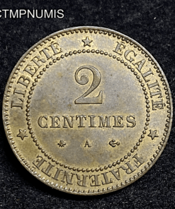 ,MONNAIE,2,CENTIMES,CERES,1878,SUP,