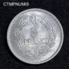 ,MONNAIE,5,FRANCS,LAVRILLIER,ALU,1945,