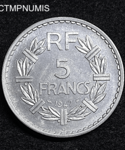 ,5,FRANCS,ALU,LAVRILLIER,1947,B,SPL,