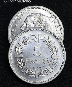 ,5,FRANCS,ALU,LAVRILLIER,1947,B,SPL,