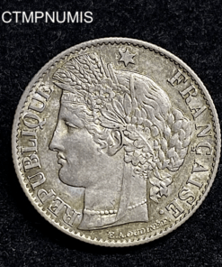 ,MONNAIE,50,CENTIMES,CERES,ARGENT,1888,SPL,