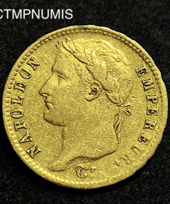 ,MONNAIE,20,FRANCS,OR,NAPOLEON,1809,