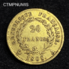 ,MONNAIE,20,FRANCS,OR,NAPOLEON,1808,